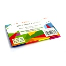 Stick index plastic EVO 50 x 20mm, 4 culori neon x 100 file