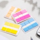 Stick index plastic set 2 x 38 x 18 + 1 x 38 x 25 mm , 20 file deli - Img 2