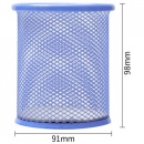 Suport instrumente de scris metalic Mesh Color Deli - Img 4