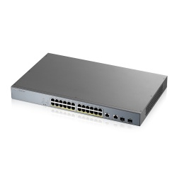 Switch Zyxel Gigabit GS1350-26HP, 24 porturi, PoE - Img 3