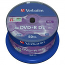 Verbatim DVD+R DOUBLE LAYER 8.5GB, 8X, spindle 50 buc
