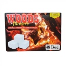 WOODS pastile aprins focul pentru grătare, 48 buc/cut