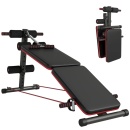 Bancă Fitness sit-up pliabilă cu înălțime reglabilă, pentru Casa, Birou si Sala - Img 2