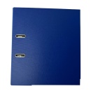 Biblioraft A4, plastifiat PP/paper, margine metalica, 75 mm, Optima Basic - albastru - Img 2
