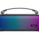 Boxa Portabila Bluetooth Akai ABTS-08 BK, 8 W, FM, Lumini RGB, baterie 1500 mAh - Img 2