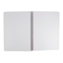 Caiet cu spirala A4, 120 file, coperta plastic Willgo - Img 5