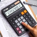 Calculator De Birou, 12 Digits, Alimentare Duala M01420 Deli - Img 6
