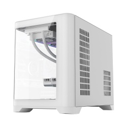 Carcasa 1STPLAYER UV6-WH, RGB, Cube Tower, White - Img 5