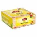 Ceai Lipton Yellow Label Ceai Negru 100 plicuri x 1,6 g