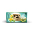 Ceai Turcesc EFOR cu Menta si Lamaie 1.75g x 20 plicuri Ambalate individual - Img 4