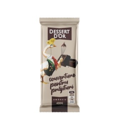 Ciocolata de menaj cu lapte Dessert D'or, 400 g - Img 3