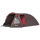Cort de camping pentru 2-4 persoane, Impermeabil cu uși duble 360x250x130 cm - Img 6