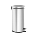 Cos gunoi inox cu pedala si galeata 40 litri
