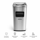 Coș inox cu scrumieră, tratament anti-amprentă — premium 50 L  - Img 5