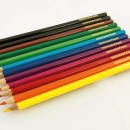 Creioane Colorate Plastic Eberhard Faber 24 Culori/set - Img 2