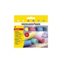 Creta colorata asfalt, sclipitoare 6 buc/cutie Eberhard Faber