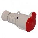 Cupla conector Priza Industriala Ip44 3P+N+E 32A 400V 6H GW62020H - Gewiss - Img 3