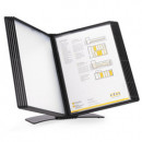 Display Birou A4 PROBECO-EasyMount pentru prezentare 20 buzunare A4 antracit