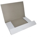 Dosar carton alb duplex 230g, plic gold - Img 2