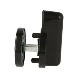 Incuietoare usa toaleta cabina pubilica, plastic cu indicator de intimitate vacant/ocupat - Img 3