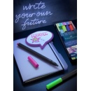 Liner 0,4 mm, grip Faber-Castell - 5 culori neon/set - Img 2