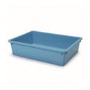 litiera pentru pisici 400x300x100mm, albastra