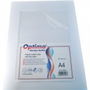 Mapa protectie "L" pentru documente A4, PP - 180 microni, 50 buc/set, Optima - cristal - Img 2