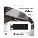 Memorie USB Kingston DataTraveler 70, USB-C 3.2, 64GB - Img 2