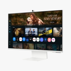 Monitor Samsung 32" LS32FM801UUXDU, Diagonal (inch): 32, Diagonal (cm): 81, Aspect ratio: 16:9, Panel: VA, Resolution: 3840x2160, Refresh Rate: 60Hz, Response time GtG: 4ms, Brightness (max): 400 cd/m², Contrast (static) : 3000:1, Viewing angle: 178/178, - Img 4