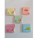 Notes adeziv 76x76 mm, 4 culori, 100 file/set B4U - Img 2
