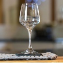 Pahare cu picior pentru vin alb Uniglass King, 280ml, 6 buc/set - Img 3