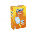 Pamatuf pentru curatarea prafului Swiffer Duster Kit Trap & Lock, 1 Maner scurt + 4 Rezerve