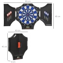Panou Electronic de Darts cu 31 de Jocuri pentru 8 Jucatori, Indicator de Scor LCD - Img 2