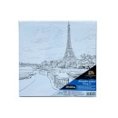 Panza pentru Pictura Predesenata pe Sasiu, Model Paris Eiffel, Sf Art, 300 x 300 mm