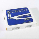 Patroane cerneala scurte CRESCO albastre 6 bucati/set