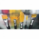 Pensula DERWENT Professional, pentru pictat, 6 buc/ set, diverse modele pentru diferite tehnici, bli - Img 3
