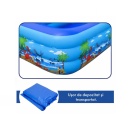 Piscina gonflabila 290 x 172 x 54 cm, PVC rezistent la UV, pentru copii si adulti - Img 5
