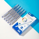 Pix cu gel si mecanism 0.5 mm Deli delight - Albastru - Img 5