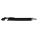 Pix metalic negru cu buton touchscreen, cu mecanism, accesorii metalice si mina tip parker - Img 4