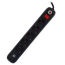 Prelungitor Spacer 4.5m cu 5 prize Schuko + 2 x USB max 3500W - Img 4