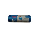 Saci menajeri cu manere Safir HDPE albastru 60l, parfum iasomie 15 buc/rola