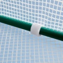 Solar Sera pentru gradina cu acoperis schelet metalic, 6x3x2 m, verde - Img 7