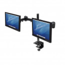 Suport cu brate dublu pentru 2 x monitor LCD, Vesa A+, 13''- 32'' - Img 1
