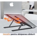 Suport de laptop reglabil si pliabil Max 15.6'' - Img 4
