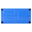 Suport organizator de birou, 3 compartimente, metalic Mesh, color Deli - Img 5