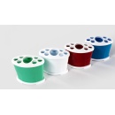Suport periute dinti din plastic, cu 7 compartimente