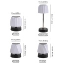 Veioza lampa led cu acumulator, incarcare Type-C, inaltime ajustabila - Img 6
