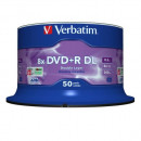 Verbatim DVD+R DOUBLE LAYER 8.5GB, 8X, spindle 50 buc - Img 2