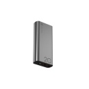 Acumulator extern Powerbank, Navitel, 20000 mAh 22.5 W Silver QC 3.0 PD 3.0 USB-C, Afisaj