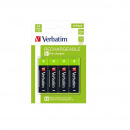 Acumulatori Reicarcabili Verbatim AA R6, 2500 mAh NiMH, 4 buc/set